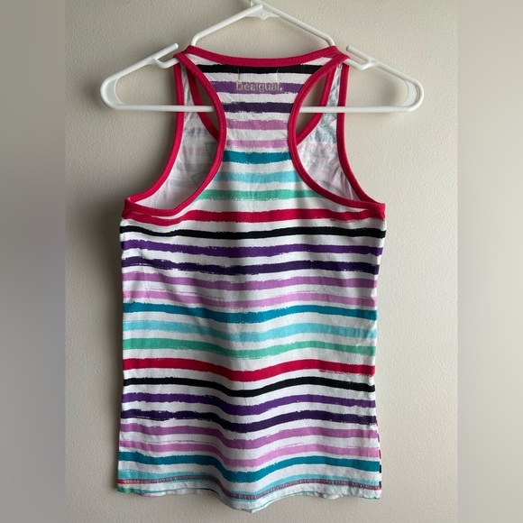 Desigual tank top size Small sequin decorated pink - Picture 4 of 6
